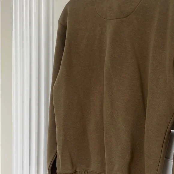 Army Green Crew Neck Sweater with Toronto Graphic - Picture 5 of 5